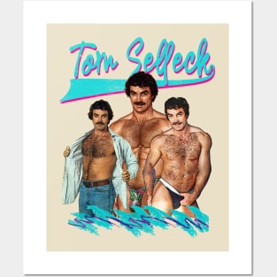 Tom Selleck Retro Magnum pi || 80s Aesthetic Posters and Art